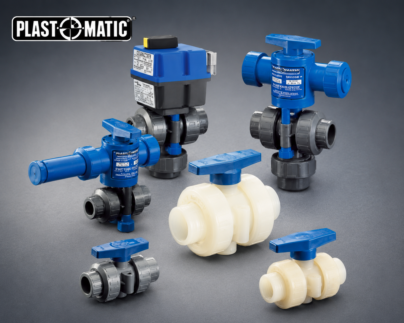 Plast-O-Matic thermoplastic valves